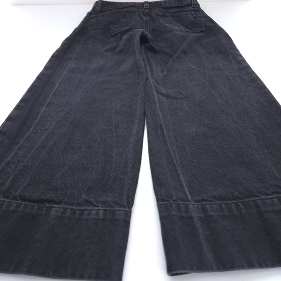 Gap Kids High Stride Wide Leg Ankle Jeans size 8 - Picture 9 of 12